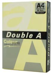 Double A Hartie color pentru copiator A4 Double A, 80g/mp, 25 coli/top, pastel cheese (DACP-A4-080025-CHEESE)