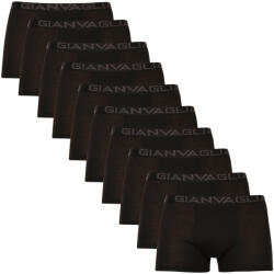 Gianvaglia 10PACK boxeri bărbați Gianvaglia negri (023) XL (171751)