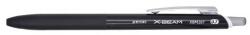 PENAC Pix PENAC X-Beam XBM-107, rubber grip, 0.7mm, clema metalica, corp negru - scriere neagra (P-BP0207-BK-06)