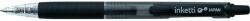 PENAC Pix cu gel PENAC Inketti, rubber grip, 0.7mm, corp negru transparent - scriere neagra (P-BA3601-06F)