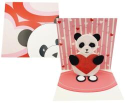 Popshots Felicitare 3D Treasure Panda (822)
