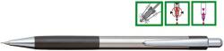 PENAC Creion mecanic metalic PENAC Pepe, rubber grip, 0.5mm, varf metalic - accesorii negre (P-SB0102-06) - officegarage