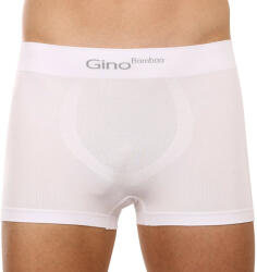 Gino Boxeri bărbați Gino bambus albi fără cusături (53004) L (9944)