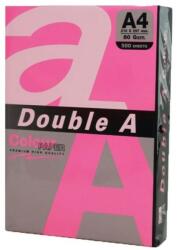 Double A Hartie color pentru copiator A4 Double A, 75g/mp, 25 coli/top, roz neon (DACN-A4-075025-PINK)