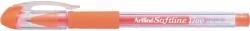 Artline Pix cu gel ARTLINE Softline 1700, rubber grip, varf 0.7mm - portocaliu fluorescent (EGB-1700-FOG)