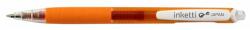 PENAC Pix cu gel PENAC Inketti, rubber grip, 0.5mm, corp orange transparent - scriere orange (P-BA3601-24EF)