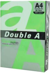 Double A Hartie color pentru copiator A4 Double A, 75g/mp, 25 coli/top, verde neon (DACN-A4-075025-GREEN)