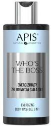 APIS NATURAL COSMETICS Gel de duș pentru bărbați - Apis Who's The Boss Energizing Body Wash 3 In 1 300 ml