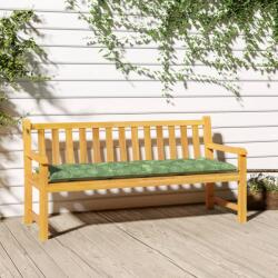 vidaXL Pernă bancă de grădină model frunze, 150x50x7 cm, textil oxford (361618)