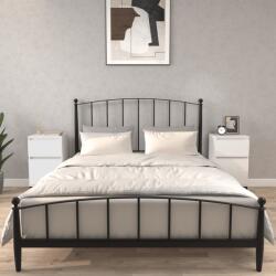 vidaXL Noptiere, 2 buc. , alb, 40x35x70 cm (819709)
