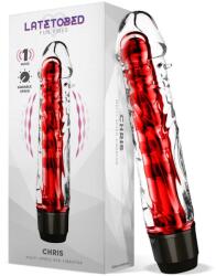LATETOBED Chris Multi-Speed Vibe Red Vibrator