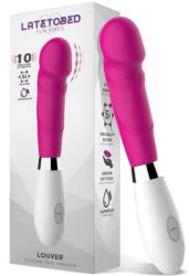 LATETOBED Louver Silicone Vibe Pink Vibrator