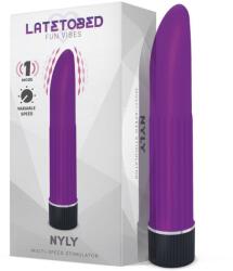 LATETOBED Nyly Multi-Speed Stimulator Purple Vibrator