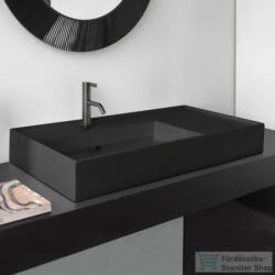 Laufen Kartell By Laufen 90x46 cm-es csiszolt aljú mosdó 1 csaplyukkal, Graphite matt H8183387581111 (H8183387581111)