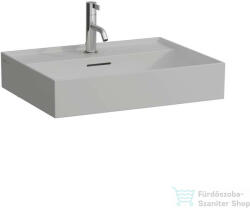Laufen Kartell By Laufen 60x46 cm-es csiszolt aljú mosdó, Matt szürke H8163337591041 (H8163337591041)