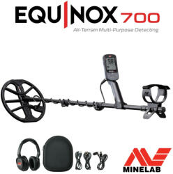 Minelab Equinox 700 Fémdetektor Fémkereső 11'' Tekerccsel