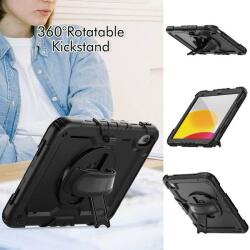 Tech-Protect TP0256 Tech-Protect Solid360 Apple iPad 10.9 (2022) tablet tok, fekete (TP0256)