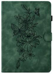  ART FLOWER Husa flip Huawei MatePad T10 / T10S verde