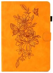  ART FLOWER Husa flip Huawei MatePad T10 / T10S galbena