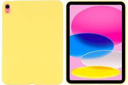  RUBBER Husă de protecție pentru Apple iPad (A16) 2025 / iPad 2022 galbenă