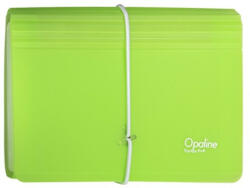 OPALINE Harmónika mappa OPALINE DL 13 részes gumis zöld (2-491) - papir-bolt
