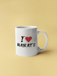  I love karate idézettel bögre - 3 dl
