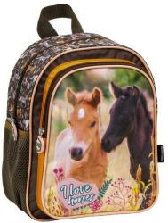 DERFORM Lovas ovis hátizsák - Virágok között (PL11KO24) - iskolataskawebshop