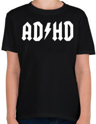 printfashion ADHD - Gyerek póló - Fekete (13248172)