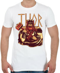 printfashion Thor - Férfi póló - Fehér (13218099)