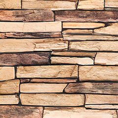 ANRO Wall Flexpanel PVC falpanel - Soroskő (természetes kő pala) Natural Stone Slate (TP10006921 - Natural Stone Slate)