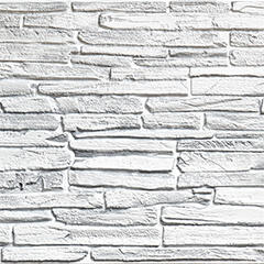 ANRO Wall Flexpanel PVC falburkoló lap - Keskeny, hasított kő mintás burkolólap műanyagból (kvarck) (TP10015931 - Gray Quartzite)