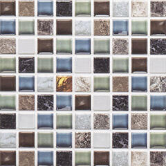 ANRO Wall Flexpanel PVC falburkoló lap - Mozaik csempe Izlandi márványos műanyag burkolat (TP10007058 - Iceland)