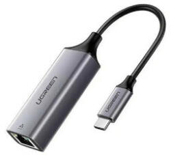 UGreen ADAPTOR RETEA Ugreen, "CM199" USB Type-C to Gigabit LAN Adapter, LED, gri "50737" (include TV 0.18lei) - 6957303857371 (50737)