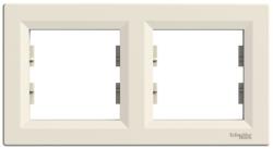 Schneider Electric Asfora - EPH5800223 - Kettes keret, vízszintes, bézs (EPH5800223)