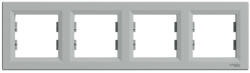 Schneider Electric Asfora - EPH5800461 - Négyes keret, vízszintes, alumínium (EPH5800461)