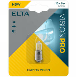 elta Vision Pro H6W jelzőizzó 12V 6W, 1db/bliszter (EB0434SC)