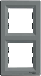 Schneider Electric Asfora - EPH5810262 - Kettes keret, függőleges, acél (EPH5810262)