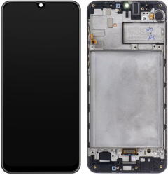 Samsung Piese si componente Display - Touchscreen Samsung Galaxy M30s, Cu Rama, Negru, Service Pack GH82-21265A (GH82-21266A) - pcone