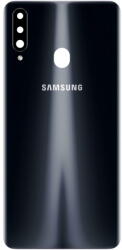 Samsung Piese si componente Capac Baterie Samsung Galaxy A20s A207, Negru, Service Pack GH81-19446A (GH81-19446A) - pcone