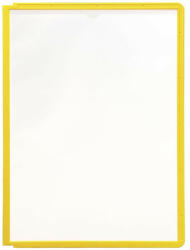 Durable Bemutatótábla panel, A4, 5 db/csomag, Durable Sherpa sárga (560604) - iroszer24