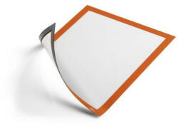 Durable Infókeret A4, 5 db/csomag, Durable Duraframe® Magnetic narancssárga (486909) - iroszer24