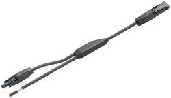 Weidmüller 2814220000 Y-összekötő kábel, 1x WM4 C apa, 1x részben csupaszított kábelvég, 1x WM4 C anya, 6mm2, 200mm, 1500V DC ( WEIDMÜLLER 2814220000 ) (2814220000)