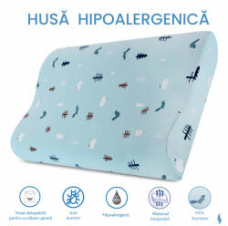 Suporto HUSA de schimb / Fata de perna - pentru Perna copii Suporto Toddler, Albastra - Bumbac 100%