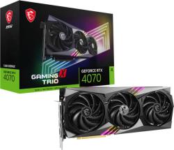 MSI GeForce RTX 4070 GAMING X TRIO 12G GDDR6X