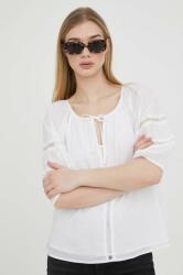 Abercrombie & Fitch t-shirt fehér - fehér XL