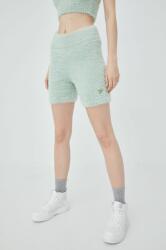 Reebok Classic rövidnadrág H46811 női, zöld, nyomott mintás, magas derekú - zöld L