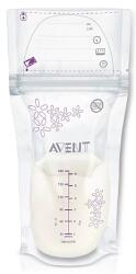 Philips - Avent zacskók anyatejhez 180 ml, 25 db