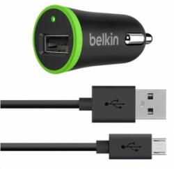Belkin 2A microUSB mobiltelefon autós töltő (F8M668BT04-BLK)