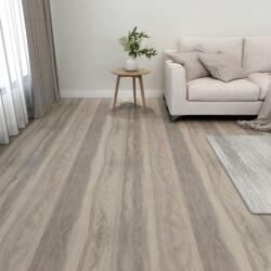 vidaXL Plăci de pardoseală autoadezive 20 buc. gri taupe, PVC, 1, 86 m2 (330157)