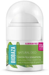 BIOBAZA MINI Deodorant natural pentru femei GREEN TEA SENSATION, BIOBAZA, 20ml